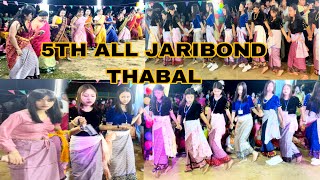 5TH ALL JARIBOND THABAL 2023 THINGOMKHUL #viral #jaribond #cachar #meitei #thabal #discoband