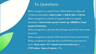 Java exercises and solution. first edition