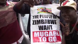 'We are going to take our Zimbabwe back': protesters call for Mugabe to go