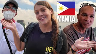 Amazing First Day in Manila Philippines 🇵🇭 (Filipinos are so Friendly)