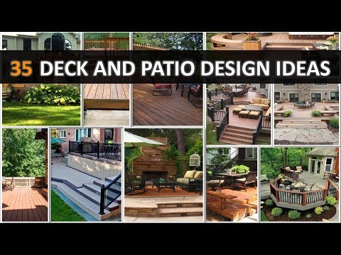 35 Deck and Patio Design Ideas – DecoNatic