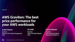 Aws Re Invent 2025 Aws Graviton The Best Price Performance For Your Aws