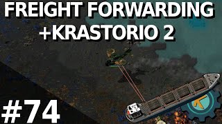 Factorio Freight Forwarding K2 20x #74 — Flying Fortress Of Doom!!!!! ✈