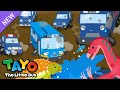 @RESCUETAYO in Dino World🦖 #6 Bubbling Dinosaur Bath | Learn Dinosaurs with Rescue Team