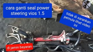 cara ganti seal power steering vios 1.5 #diditama1tv #dtmg