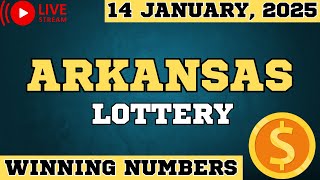 Arkansas Midday Lottery Results For - 14 Jan, 2025 - Cash 3 - Cash 4  - Powerball - Mega Millions