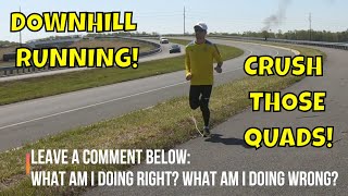 DOWNHILL RUNNING WORKOUT TO GET FASTER AND STRONGER [2020] (HOW TO)