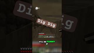 Dig Faster Dig in Minecraft #shorts #minecraft