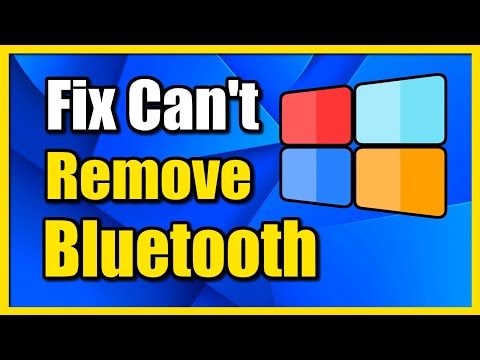 How to Fix Can’t Remove Bluetooth Device Failed on Windows 11 PC (Easy Method)