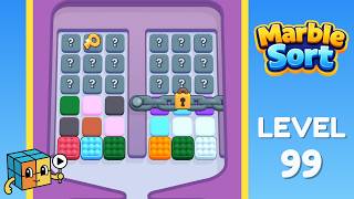 Marble Sort Level 99 Walkthrough Solution