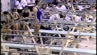 1993 IHSA Girls Swimming \u0026 Diving State Finals