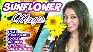 🌻 SUNFLOWER USES IN SPIRITUALITY, SPELLS, AND MANIFESTATION ☀️ 22 WAYS TO USE THIS CHEERFUL FLOWER 🌻