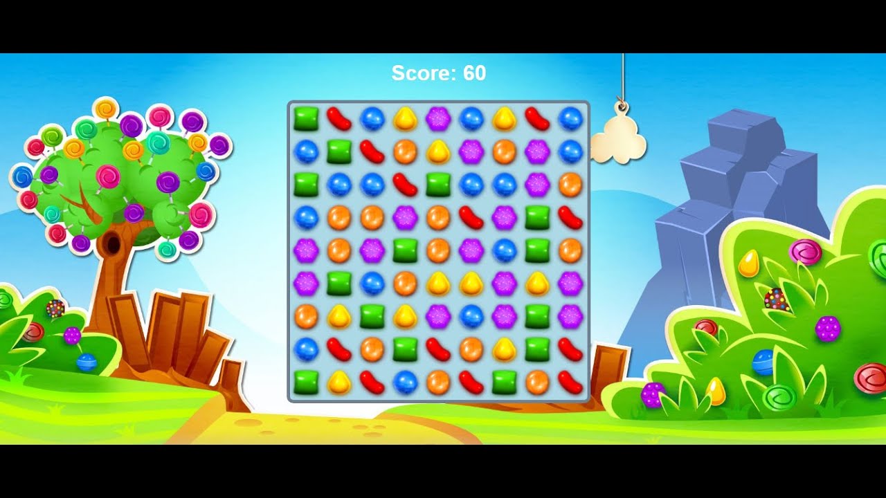 Build Candy Crush Using Javascript Html And Css Youtube