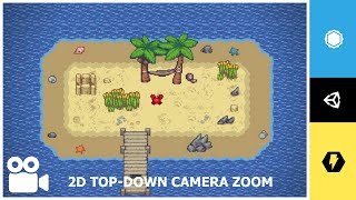 Basic 2D Top-Down Camera Zoom | Unity