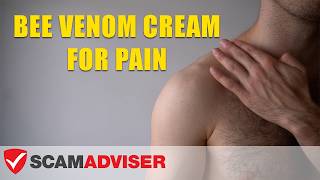 Bee Venom Cream For Joint, Bone \u0026 Muscle Pain Relief - Does It Work? Honest Review