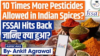 FSSAI Claims Reports on Approval of 10 Times More Pesticides as Baseless | Know All About it