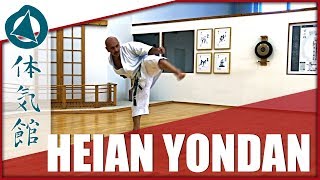 HOW TO: HEIAN YONDAN – SLOW \u0026 FAST | Shōtōkan Karate Kata by Fiore Tartaglia