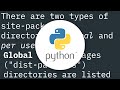 How do I find the location of my Python site-packages directory?