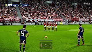 Reims vs PSG  | Messi Free Kick Goal - Ligue 1 | eFootball PES 2021