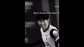 Son’s Corner Kick Goal VS Man utd🥶💀 #son#totenham #vs #manutd #acc #onemillionviews #Abdulla_FCB