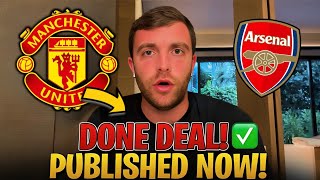 😱 OMG!! INSANE SIGNING 🤩🔥 ARSENAL FC RIGHT-BACK AT MANCHESTER UNITED TRANSFER NEWS TODAY SKY SPORTS