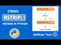 (MM) Python String rstrip() Method Explained: Remove Trailing Characters Easily!