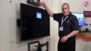 B-Tech: крепления для видеостен BT8310 и BT8311 на Integrated Systems Russia 2014