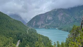 SCARIEST HIKE EVER!! | North Cascades NP | Crazy Thunder and Creaking Trees | Thornton Lakes Trail