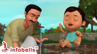 Pappa Pappa Mere Pyaare Pappa - Father Song | Hindi Rhymes for Children | Infobells
