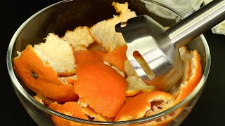 ❗Don't throw away your tangerine peels!! Simple and delicious. The most delicious recipe