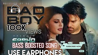 SAAHO//BAD BOY //BASS BOOSTED SONG🎧//🎧USE EARPHONES🎧