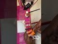 WATCH ME WORK Orange Acrylic Press on nails( junk nails, abstract French tip, etc)