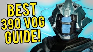 Destiny: FASTEST 390 VOG STRATEGY FOR ALL CHALLENGES! (Templar, Gorgons, Atheon)