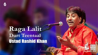 Raga Lalit- Drut Teentaal I Ustad Rashid Khan I Pandit Subhankar Banerjee I Live at BCMF 2016