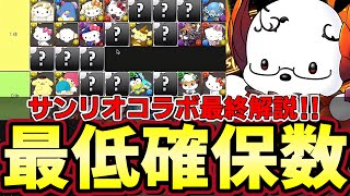 【パズドラ】サンリオコラボ最低確保数解説‼︎呪術廻戦の為に石温存‼︎最低数で交換‼︎全体評価【パズドラ実況】