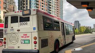 TTC 8006 900 Airport Express Bus (Retired??) 10:29 AM 10/11/2021