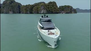 Sanlorenzo SX76,  very nice concept yacht for your family and life style. #ชีพจรลงเรือ