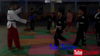 School Kids Taekwondo Training - Watbo Primary, Siem Reap, Cambodia, (EP5)