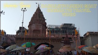 Dashashvamedh Ghat Darshan Cinematic Video 😱| Part 1| Varanasi Series 😳#varanasi #dashashwamedhghat