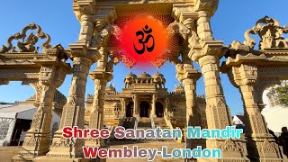 Shree Sanatan Hindu Mandir Wembley-London 2022. My First Vlog 2022 | #youtube | #minaxi | #viral |