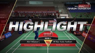 Alvi Wijaya Chairullah (Mutiara Cardinal Bandung) VS Muhammad Nur Azis Fadilah (Banda Baru Batam)