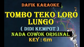 Tombo Teko Loro lungo (Karaoke) Didi Kempot Original