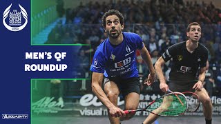 Allam British Open Squash 2022 - Men's Quarter Final Roundup