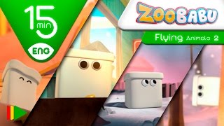 Zoobabu | Collection 15 (Flying Animals 2) | Full episodes for kids | 15 minutes