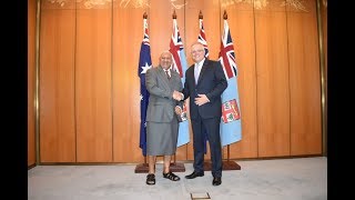 Fijian Prime Minister Hon. Voreqe Bainimarama visits the Australian Parliament House