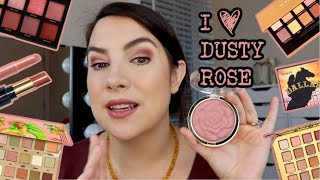 THE MOST ICONIC Dusty Rose Makeup Products