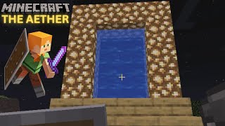 Playing Minecraft's MOST FAMOUS Mod! Aether Let's Play Series Episode 1!