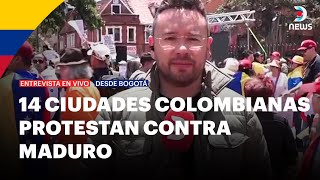 DNews en vivo desde Colombia - Marcha mundial contra el régimen de Maduro