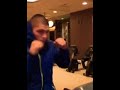 Khabib Nurmagomedov Shadowboxing