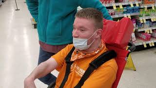 Samuel at Walgreens waiting for flu shot @onthatnote